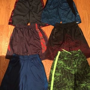 7 pair of boys Champion shorts